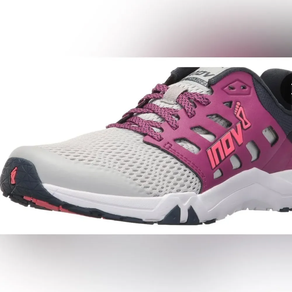 Inov-8 Women's Fuchsia and light gray Athletic Shoes; Size 8.5. Great condition!